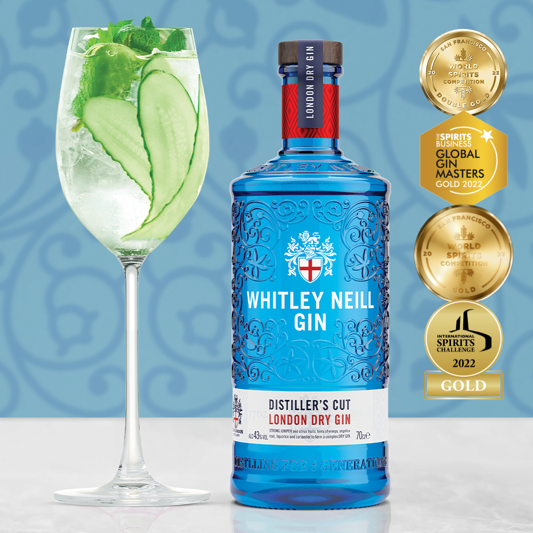 Award winning Distiller's Cut London Dry Gin