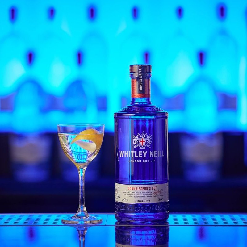 A classic dry martini created with Whitley Neill's exquisite London Dry Gin made in the heart of London.